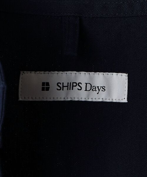 SHIPS Days（シップスデイズ）の「SHIPS Days: オックスフォード ホスピタル シャツジャケット（カバーオール・メンズ・ネイビー/グレー・MEDIUM/LARGE）」の18枚目の写真