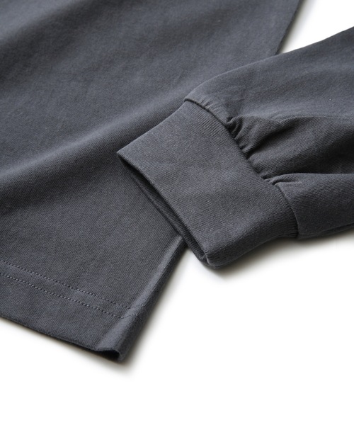 HANES(ヘインズ)の「【HANES/ヘインズ】BEFFY LONGSLEEVE TEE/ビーフィー/ロンT/無地/ユニセックス ヘビーウェイト(Tシャツ/カットソー・メンズ・グレー/ネイビー/ブラック/チャコールグレー/ホワイト・X-LARGE/LARGE/SMALL/MEDIUM/X-SMALL)」の17枚目の写真