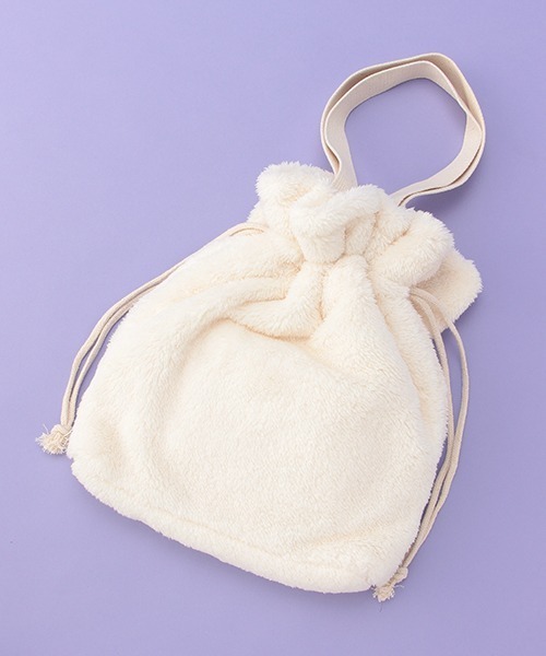 by LOVEiT(バイラビット)の「トートバッグ(ラビコ・ビビ)【もこもこ】【くま柄】(トートバッグ・キッズ・ベージュ/アイボリー・FREE)」の7枚目の写真