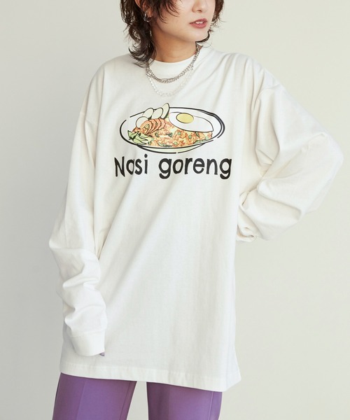 CRAFT STANDARD BOUTIQUE（クラフトスタンダードブティック）の「アジアグルメロンTEE　＊（Tシャツ/カットソー・レディース・A/B/C/D/E/F/G/H/I/J/K/L・M/L）」の8枚目の写真