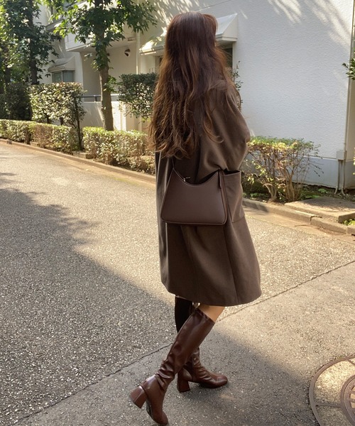 LAUIR（ラウアー）の「スクエアトゥロングブーツ（ブーツ・レディース・ホワイト/ブラック/ブラウン・39/36/37/38/35）」の16枚目の写真