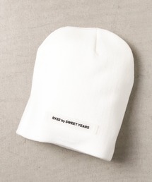 SY32 by SWEET YEARS（エスワイサーティトゥバイスィートイヤーズ）の「【SY32 by SWEET YEARS】SIKICON LOGO KNIT BEANIE（ニットキャップ/ビーニー）」