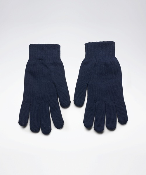 Reebok（リーボック）の「スポーツ エッセンシャルズ ロゴ グローブ / Sports Essentials Logo Gloves（手袋・メンズ・ブラック/ネイビー・MEDIUM/LARGE）」の5枚目の写真