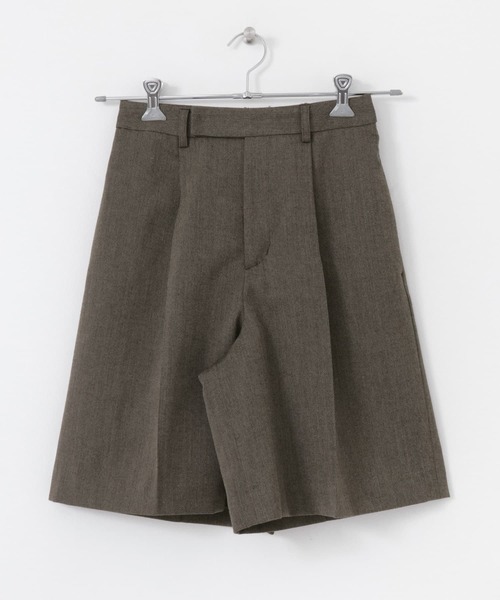 URBAN RESEARCH（アーバンリサーチ）の「マニッシュツィードハーフパンツ（その他パンツ・レディース・グレー系その他/ベージュ系その他・38/36）」の5枚目の写真