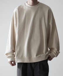 【RUUBON】wide crew neck sweat / ワイドクルーネックスウェット