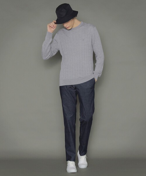 MACKINTOSH LONDON（マッキントッシュ ロンドン）の「コーデュロイストレッチパンツ（その他パンツ・メンズ・チャコールグレー/ネイビー/ベージュ系その他・82/86/94/78/90）」の13枚目の写真