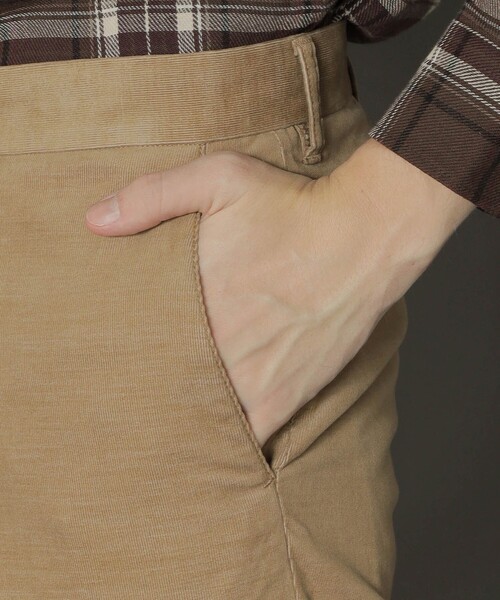 MACKINTOSH LONDON（マッキントッシュ ロンドン）の「コーデュロイストレッチパンツ（その他パンツ・メンズ・チャコールグレー/ネイビー/ベージュ系その他・82/86/94/78/90）」の7枚目の写真
