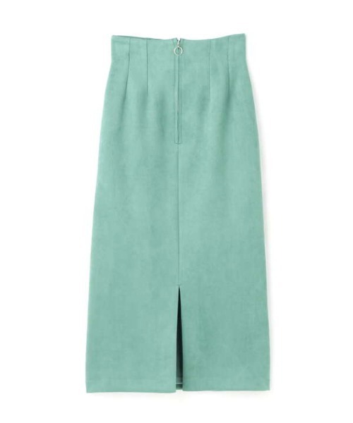 N.（N. Natural Beauty Basic）（エヌエヌナチュラルビューティーベーシック）の「【S Size Line】◆フェイクスウェードタイトスカート（スカート・レディース・モカ/ピンク/グリーン/グレー・SMALL/MEDIUM）」の9枚目の写真