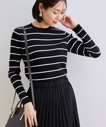 ROPE' PICNIC | ボーダークルーネックニットプルオーバー(ニット/セーター)