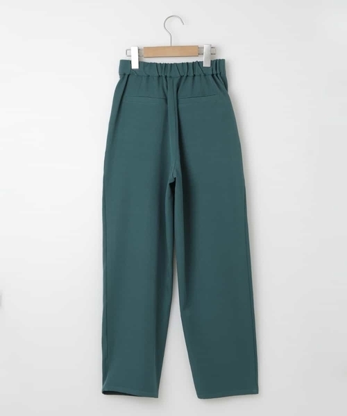 a.v.v（アーヴェヴェ）の「[150-160]タックテーパードパンツ（スラックス・キッズ・グリーン/ライトブルー・150/160）」の8枚目の写真