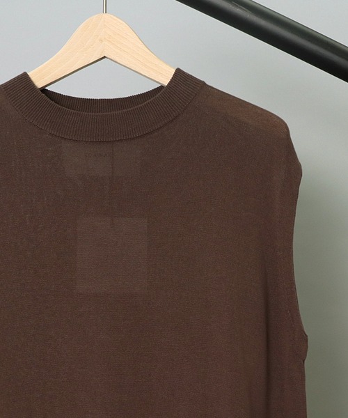 ADAWAS（アダワズ）の「【 ADAWAS / アダワス 】 GATHERED DRESS / ギャザードレス（ワンピース・レディース・ブラウン/ピンク・FREE）」の9枚目の写真