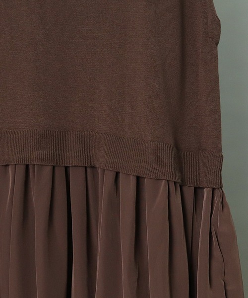 ADAWAS（アダワズ）の「【 ADAWAS / アダワス 】 GATHERED DRESS / ギャザードレス（ワンピース・レディース・ブラウン/ピンク・FREE）」の13枚目の写真