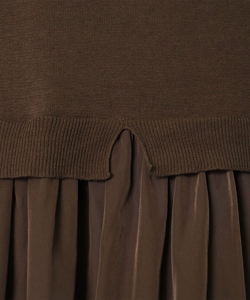 ADAWAS（アダワズ）の「【 ADAWAS / アダワス 】 GATHERED DRESS / ギャザードレス（ワンピース・レディース・ブラウン/ピンク・FREE）」の17枚目の写真