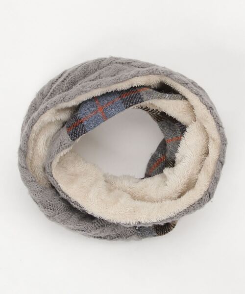 セール ブランド古着 チェック柄スヌード Closshiコラボ ストール ショール Harris Tweed ハリスツイード のファッション通販 Zozoused