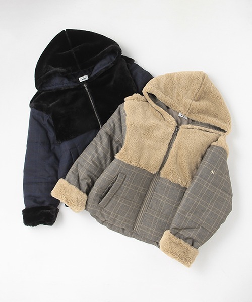 pom ponette ポンポネット ジュニア　中綿ブルゾン　160cm ポンポネットジュニア(pom ponette junior)中綿ブルゾン