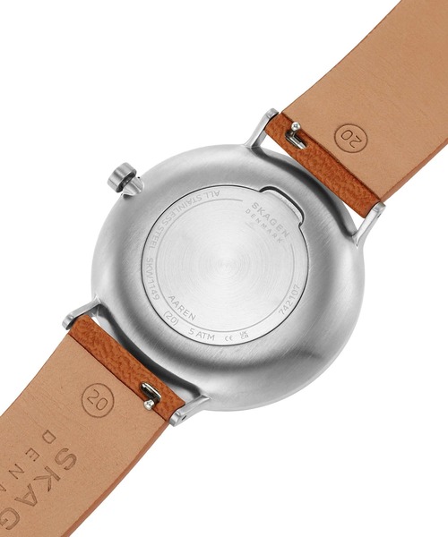 SKAGEN（スカーゲン）の「AAREN NATURALS SKW1149（アナログ腕時計・メンズ・ブラウン・FREE）」の7枚目の写真