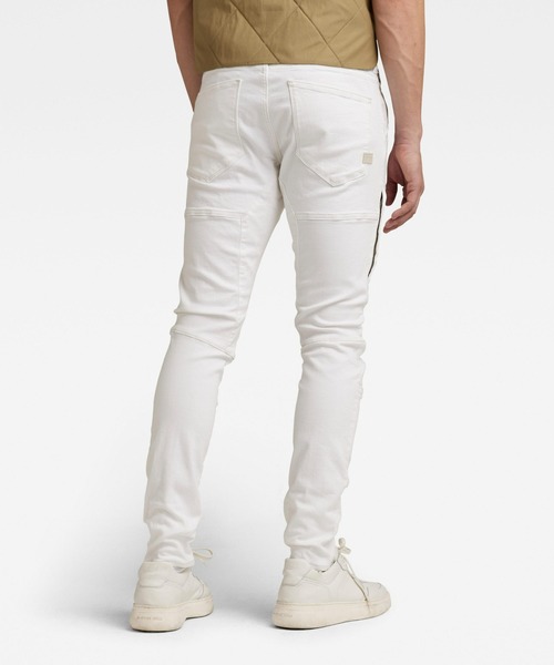 G-STAR（ジースター）の「RACKAM 3D SKINNY JEANS/スキニー/立体裁断（デニムパンツ・メンズ・ホワイト・27/30/28/30/29/30/30/30）」の10枚目の写真