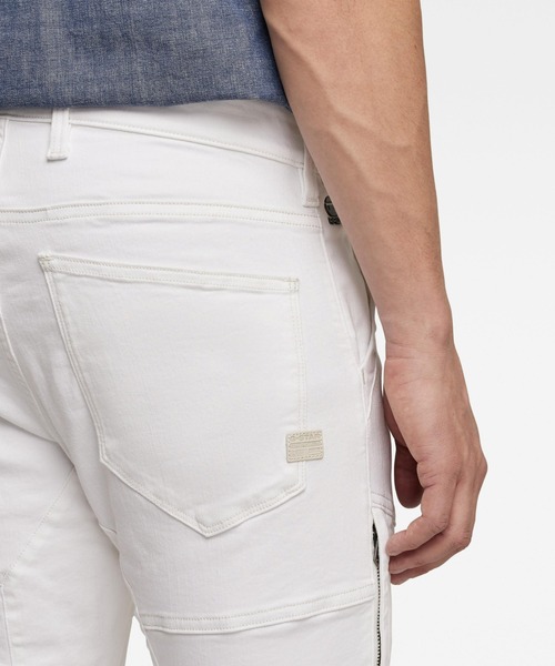 G-STAR（ジースター）の「RACKAM 3D SKINNY JEANS/スキニー/立体裁断（デニムパンツ・メンズ・ホワイト・27/30/28/30/29/30/30/30）」の11枚目の写真