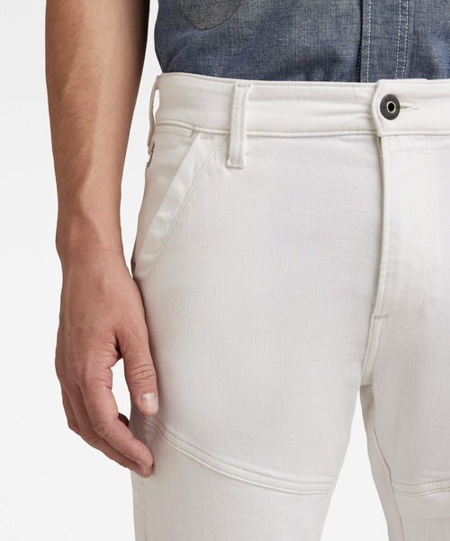 G-STAR（ジースター）の「RACKAM 3D SKINNY JEANS/スキニー/立体裁断（デニムパンツ・メンズ・ホワイト・27/30/28/30/29/30/30/30）」の12枚目の写真