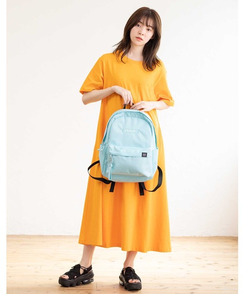 MILKFED.(ミルクフェド)の「MILKFED. BASIC DAYPACK/ブランドロゴ デイパック/リュックサック/バックパック(バックパック/リュック・レディース・ブラック/レッド/ライトパープル/ライトピンク/ライトグリーン・ONE SIZE)」の7枚目の写真