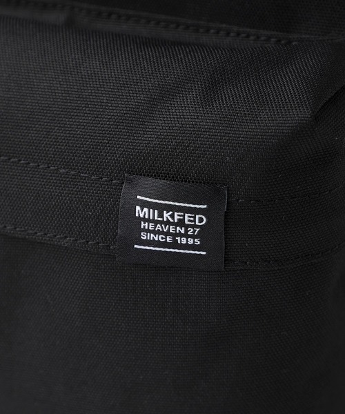 MILKFED.(ミルクフェド)の「MILKFED. BASIC DAYPACK/ブランドロゴ デイパック/リュックサック/バックパック(バックパック/リュック・レディース・ブラック/レッド/ライトパープル/ライトピンク/ライトグリーン・ONE SIZE)」の19枚目の写真