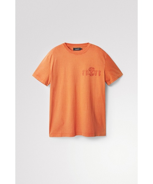 Desigual(デシグアル)の「メンズ Tシャツ半袖 BARUCH(Tシャツ/カットソー・メンズ・オレンジ・S/M/L/XL/XXL)」の8枚目の写真