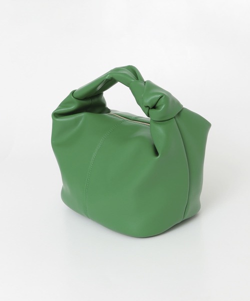 URBAN RESEARCH（アーバンリサーチ）の「One Knot Handle Bag（ハンドバッグ・レディース・グリーン/アイボリー/キャメル/イエロー系その他/インディゴブルー・-）」の10枚目の写真