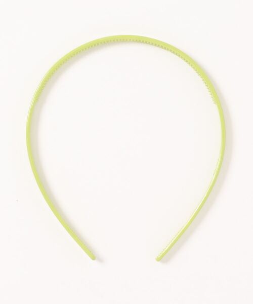 Fun & Daily（ファンアンドデイリー）の「F&D : ナローカラーカチューシャ（カチューシャ・レディース・オレンジ/ピンク/グレー/ベージュ/ブラック/イエロー/グリーン/ローズ・FREE）」の4枚目の写真