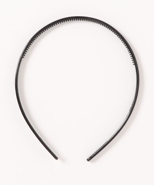 Fun & Daily（ファンアンドデイリー）の「F&D : ナローカラーカチューシャ（カチューシャ・レディース・オレンジ/ピンク/グレー/ベージュ/ブラック/イエロー/グリーン/ローズ・FREE）」の2枚目の写真