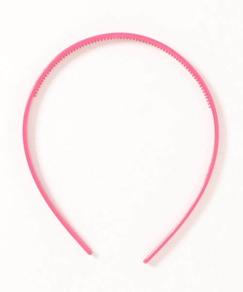 Fun & Daily（ファンアンドデイリー）の「F&D : ナローカラーカチューシャ（カチューシャ・レディース・オレンジ/ピンク/グレー/ベージュ/ブラック/イエロー/グリーン/ローズ・FREE）」の11枚目の写真