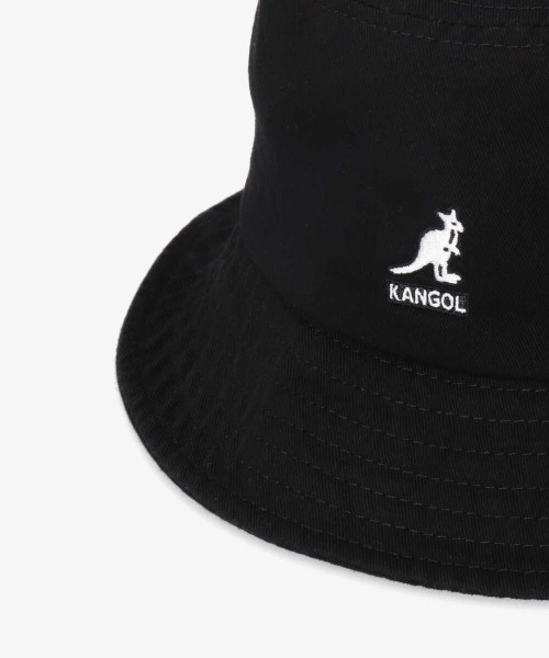 KANGOL（カンゴール）の「KANGOL Kids Washed Bucket（ハット・キッズ・ホワイト/ブラック/グリーン・kids-S/kids-M/kids-L）」の7枚目の写真