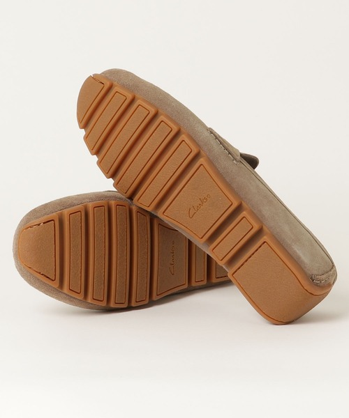 Clarks(クラークス)の「Oswick Bar / オズウィックバー(オリーブスエード)(ローファー・メンズ・ダークオリーブ・UK8.5/UK9.5/UK7/UK8/UK9/UK6/UK6.5/UK7.5/UK10)」の9枚目の写真