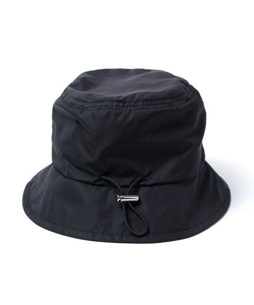 SOPHNET.(ソフネット)の「LIMONTA NYLON BUCKET HAT(ハット・メンズ・ブラック/ネイビー・FREE)」の7枚目の写真