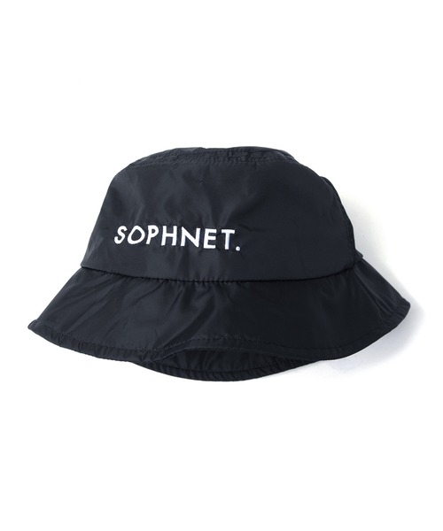 SOPHNET.(ソフネット)の「LIMONTA NYLON BUCKET HAT(ハット・メンズ・ブラック/ネイビー・FREE)」の9枚目の写真
