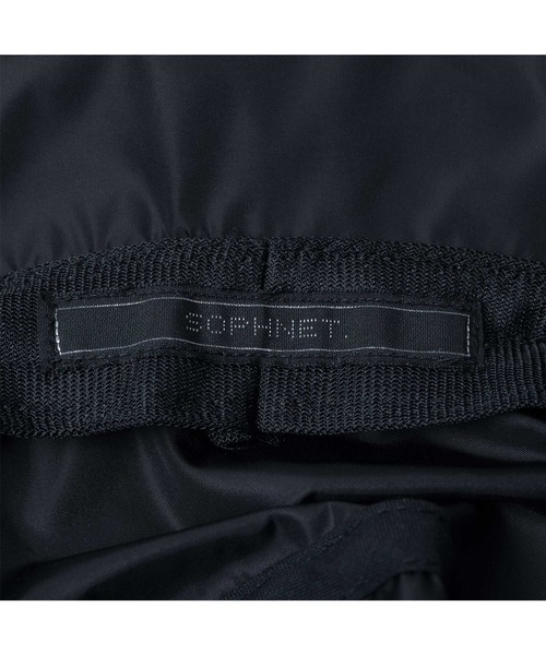 SOPHNET.(ソフネット)の「LIMONTA NYLON BUCKET HAT(ハット・メンズ・ブラック/ネイビー・FREE)」の12枚目の写真