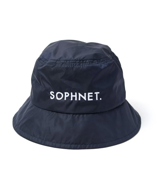 SOPHNET.(ソフネット)の「LIMONTA NYLON BUCKET HAT(ハット・メンズ・ブラック/ネイビー・FREE)」の13枚目の写真