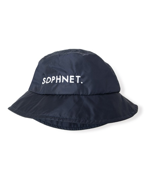 SOPHNET.(ソフネット)の「LIMONTA NYLON BUCKET HAT(ハット・メンズ・ブラック/ネイビー・FREE)」の17枚目の写真