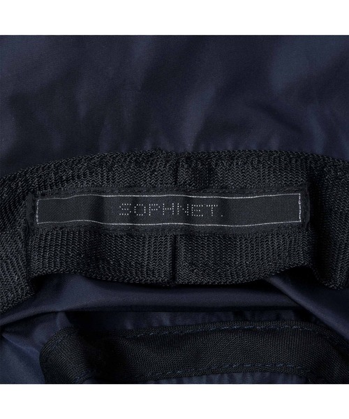 SOPHNET.(ソフネット)の「LIMONTA NYLON BUCKET HAT(ハット・メンズ・ブラック/ネイビー・FREE)」の20枚目の写真