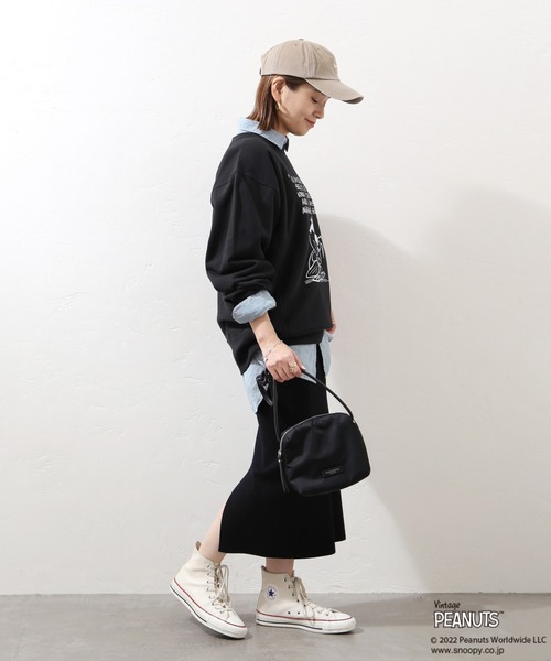 Champion（チャンピオン）の「別注【CHAMPION】REVERSE WEAVE クルーネック：スウェット◆（スウェット・レディース・ブラック/グレー/ナチュラル・LARGE）」の19枚目の写真