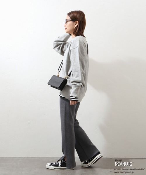 Champion（チャンピオン）の「別注【CHAMPION】REVERSE WEAVE クルーネック：スウェット◆（スウェット・レディース・ブラック/グレー/ナチュラル・LARGE）」の16枚目の写真