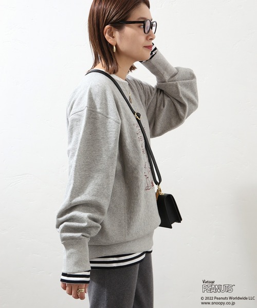 Champion（チャンピオン）の「別注【CHAMPION】REVERSE WEAVE クルーネック：スウェット◆（スウェット・レディース・ブラック/グレー/ナチュラル・LARGE）」の20枚目の写真