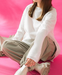 HEYUMM | HEYUMM　カラフルメッシュロングトップ(Tシャツ/カットソー)