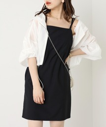 Chico | 【新色追加】バックZIPキャミミニワンピース(ワンピース)