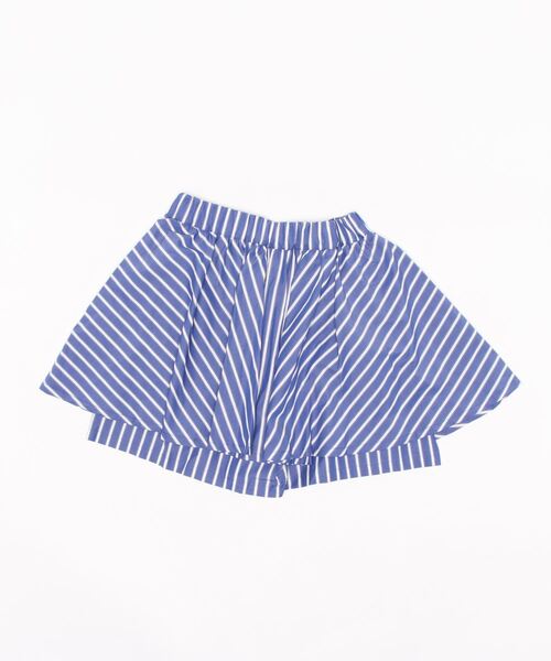 Wonder apartment（ワンダーアパートメント）の「ストライプスカートキュロット（その他パンツ・キッズ・ベージュ/ネイビー・140cm/150cm/160cm）」の3枚目の写真