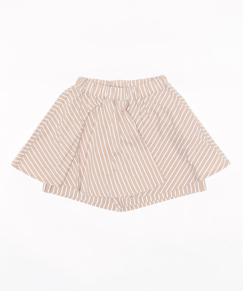 Wonder apartment（ワンダーアパートメント）の「ストライプスカートキュロット（その他パンツ・キッズ・ベージュ/ネイビー・140cm/150cm/160cm）」の7枚目の写真
