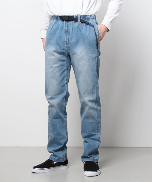 Gramicci（グラミチ）の「【GRAMICCI / グラミチ】STRETCH DENIM NN-PANT ストレッチデニムNN-パンツ（デニムパンツ・メンズ・ワンウォッシュ/ブルー系その他/ブルー系その他2・S/XL/L/M/XXL）」の16枚目の写真