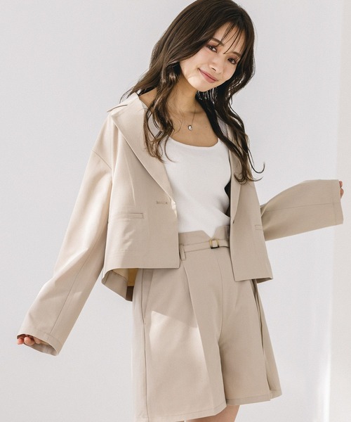 mysty woman(ミスティウーマン)の「ストレッチフィットニットタンク 275130(タンクトップ・レディース・ブラック/ベージュ/オフホワイト/オレンジ/グリーン・FREE)」の14枚目の写真