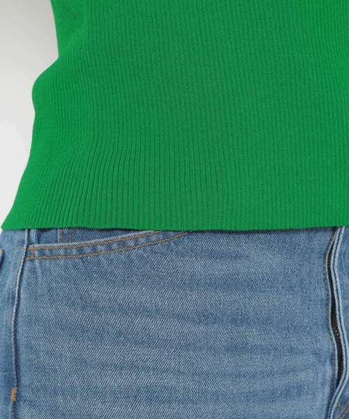 mysty woman(ミスティウーマン)の「ストレッチフィットニットタンク 275130(タンクトップ・レディース・ブラック/ベージュ/オフホワイト/オレンジ/グリーン・FREE)」の15枚目の写真