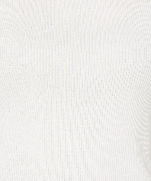 mysty woman(ミスティウーマン)の「ストレッチフィットニットタンク 275130(タンクトップ・レディース・ブラック/ベージュ/オフホワイト/オレンジ/グリーン・FREE)」の7枚目の写真