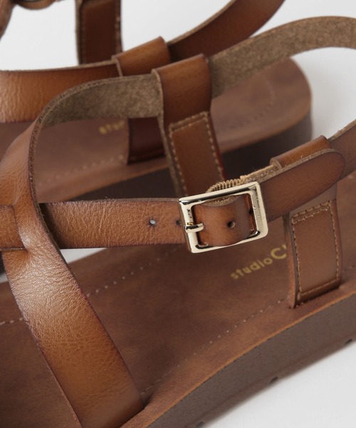 studio CLIP（スタディオクリップ）の「軽ラクストラップサンダル（サンダル・レディース・キャメル/オフホワイト/ブラウン/ブラック・X-LARGE/LARGE/MEDIUM/SMALL）」の15枚目の写真